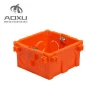 professional PVC junction box mould with electrical wire in different ways