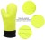 Professional Silicone Oven Mitts Heat Resistant Commercial Grade Extra Long Quilted Cotton Lining Arm Guard- BBQ Grill