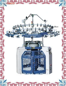 Programmable circular color cord knitting machinery used for garments for sale with CE approved