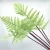Import Promotion High Quality Simulated flocking sunflower Palm leaf Top Sale single palm leaf leaf plastic flocking from China