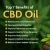 Import Pure Herbal Extract Cannabidiol Hemp Isolate CBD Essential Oil from China