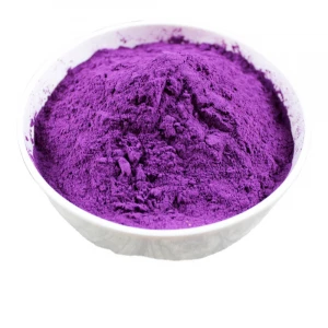 Purple fresh sweet potato starch powder