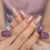 Import Purple Square Nail Accessories Sparkling Fake Art Kit Glitter UV Gel Nails Acrylic Finger Girls Manicure Tools L5719 from China