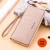 Import Purses Summer 2021 Cow-Hide Leather Simple Ladies Purse Large Capacity Fashion Women Wallet Ladies Purse  With Wristlet from China