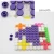 Import Puzzles for Kids Creative Jigsaw Puzzle Gifts Peg Puzzle Buttons Art Mushroom Nail Mosaic Peg   educational toys for kids from China