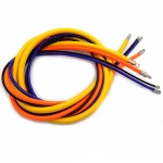 PVC 7x7 Grade 316 Stainless Steel Cable Wire skipping Rope with Terminal