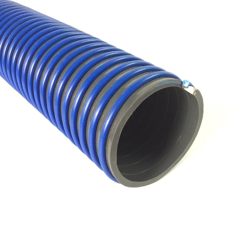 PVC Helix Corrugated Vacuum Flexible Water Pipe 8 Inch Suction Hose