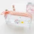 Import PVC pencil pouch plastic pencil case with zipper cute pompom pencil bag from China