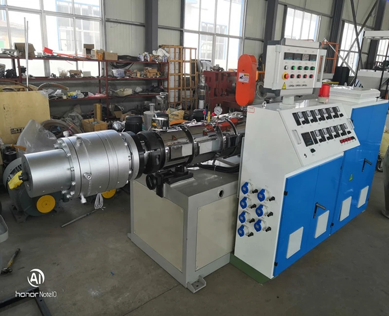 PVC Plastic Processed and Pipe Application plastic pipe extrusion line