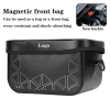 PVC TPU Waterproof Magnetic Opening Front Bag Travel Bicycle Bike Bag Pannier Handlebar Accessories Cycling Bag