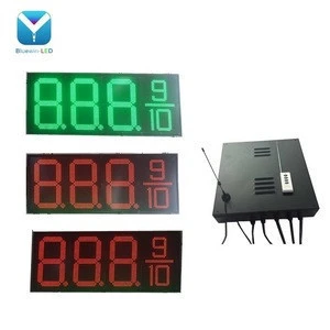 Pylon Canopy Electronic Signs Advertising  Equipment Price Signage Gas Station Price LED Sign Board