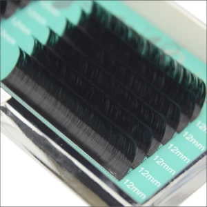 Qeelasee professional supplies private label fast fanning eyelash extensions