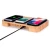 Import Qi fast wireless charging Station, 7 in 1 universal bamboo wireless phone charger station for iphone and Samsung from China