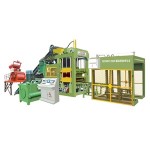 QT10-15 automatic cement brick making machine  / concrete block making machine / interlock brick making machine