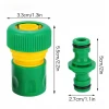 Quick Tap Water Connector Adaptor 1/2" 3/4" Water Hose Pipe Fitting Watering Irrigation Garden Tools By Martial