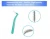 Import &quot;L&quot; shape  easy soft toothpick Interdental Brush  0.6mm 0.8MM 1.0MM 1.2MM Pack of 5 in Eco friendly paper packaging from China