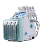 QY Series 6 in 1 Multifunction Hydro Dermabrasion Aqua Peeling Skin Care Rejuvenation Facial Cleaning Beauty Machine H2O2