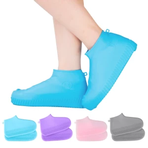 rain boot stretchable reusable waterproof silicone shoe covers