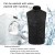 Import Ready to Ship Unisex Washable Lightweight Cotton 4 Heated Zones Fast Heated Vest from China