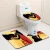 Import Reasonable Price African Woman Bath Mat Set 3Pcs Carpet Non-slip Bathroom Rug Set For Toilet from China
