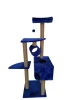 Relipet Factory Price Large Size Cat Tree Scratcher Cat Furniture Tower with Tunnel and Cave