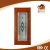 Import Residential home PVC door CE ISO project market supply wood door customized PVC surface MDF panel room entry door from China