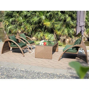 restaurant hotel sofa set design garden furniture outdoor leisure waterproof rattan sofa