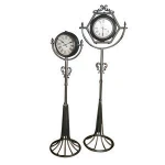 Retro home floor clock ornaments Shop window decoration props Creative big clock time table
