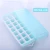 Import Reusable ice tray mold with removable cover silicone ice cube tray from China