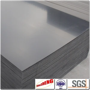 Rigid pvc sheets black