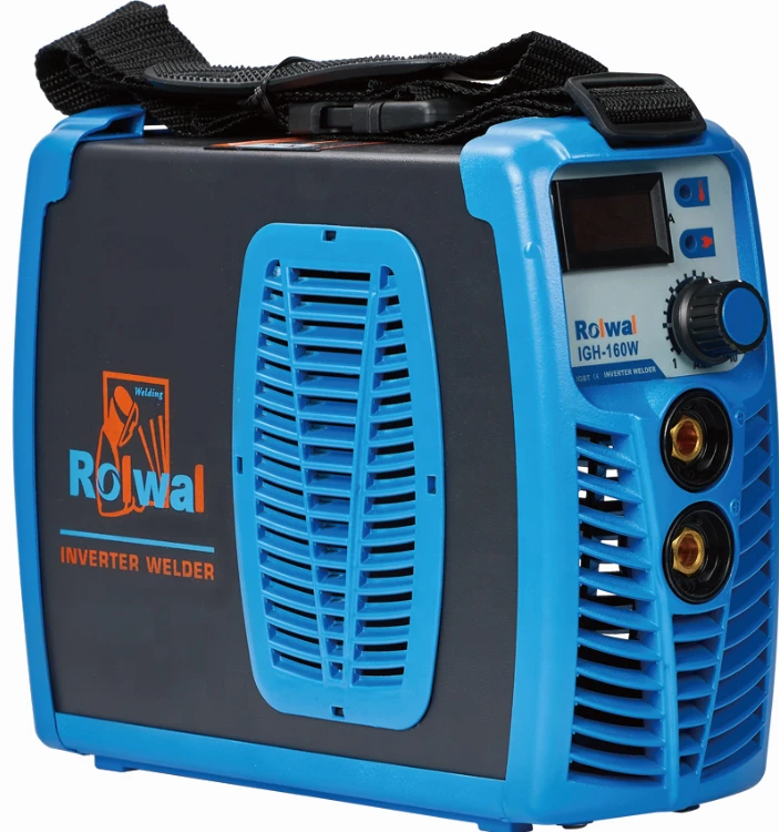 Rolwal Portable Mini Maquinas Para Soldar Inverter Electrical Stick Arc Welding Machine Price 160 amp 180 amp Arc Welders