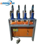 Rotary types hydraulic press of paper punching machine