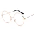 Import Round Clear Lens Eye Frame Glasses Eyeglasses Frames for Man Women Optical Myopia from China