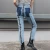 Import Royal wolf denim crotch zipper jeans factory women trend front to back zipper jeans pants open crotch jeans from China