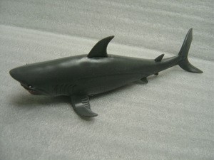 rubber shark sea animal toys $1.99 retail assembly