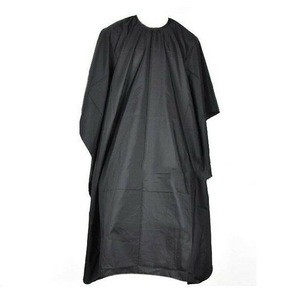 S1125 Factory price black Hairdressing Cape hair cutting Barber Disposable Salon Hairdressing Cape