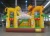 Import safari bounceroutdoor removable inflatable playhouse for kids from China