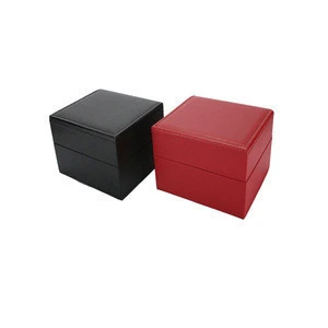 Sample Free Customized Luxury Watch Gift Packaging PU Leather Boxes