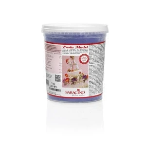 SARACINO Modelling Paste Lilac Sugarpaste Fondant For Cake Covering 250g Gluten Free Made In Italy Cake Design Bakery Decor