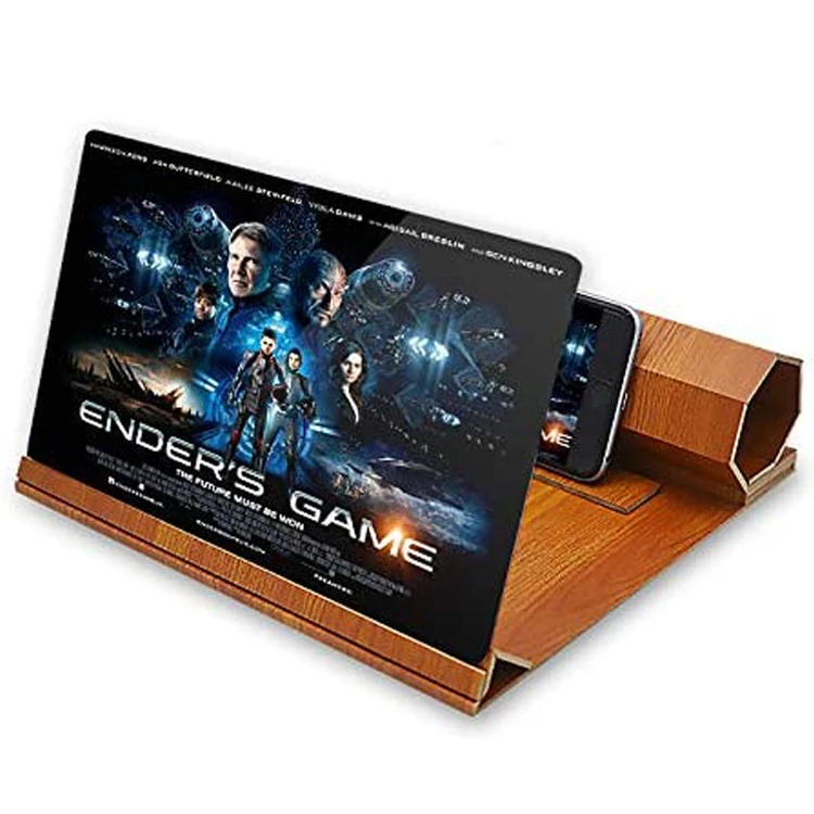 Screen Magnifier Foldable Smart Phone Screen Amplifier Projector Movie Video  with 3D Screen Magnifying Amplifying