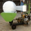 Self power automatic mini hay baler wrapper machine for round baler