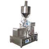Semi-automatic plastic soft tube filling and sealing machine/paste mixing and heating filling machine