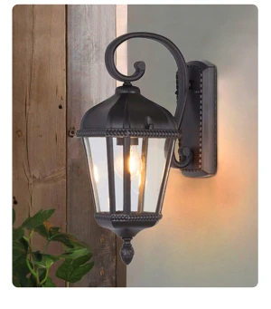 Sensor Waterproof Lamp LED Electricity Black Aluminium Alloy New Simplicity White Courtyard Battery Lighting Residential Gardens