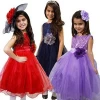 Sequin Dress Pageant Formal Pleated Vintage Baby Girl Party Dress