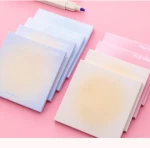 50Sheets Size 80*80mm Color Gradient Writing Paper Memo Sticky Pad Notepad Stationery Office Supplies