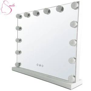 Shenzhen Factory New Products Larga LED Bathroom Vanity Makeup Mirror With Lights