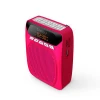SHIDU light portable rechargeable wired FM radio voice amplifier M700