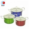 SHINY B053ABRG Stainless Steel Rainbow Cookware