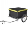 Shopping cart Bike Cargo / Luggage Trailer - Yellow / Black