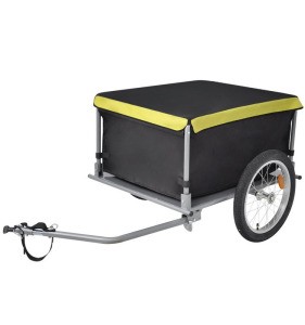 Shopping cart Bike Cargo / Luggage Trailer - Yellow / Black
